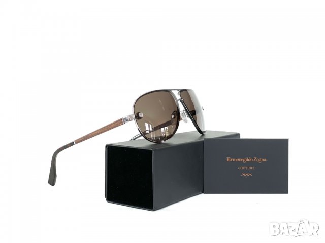 Оригинални мъжки слънчеви очила ZEGNA Couture Titanium xXx -45%, снимка 3 - Слънчеви и диоптрични очила - 39492441