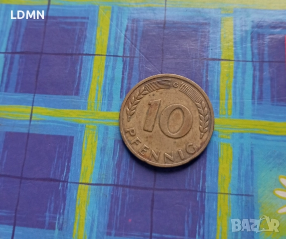 10 Pfennig 1950 G Федерална Република Германия