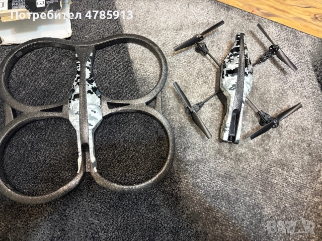 ДРОН - КВАДРОКОПТЕР Parrot AR Drone 2.0 Elite Edition Quadricopter, снимка 4 - Дронове и аксесоари - 54071575