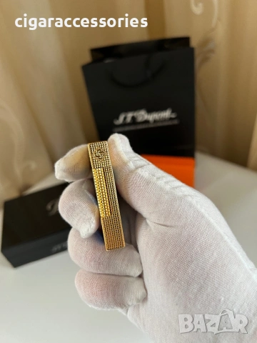 S.T. Dupont Ligne 2 Casablanca – запалка с 2 пламъка, пълен комплект, снимка 3 - Запалки - 53987991