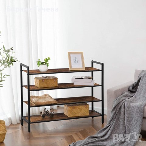 Шкаф за обувки / Рафт за обувки / Етажерка / Портманто BF24XJ01 , снимка 2 - Шкафове - 36597754