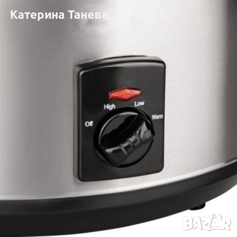 Slow Cooker тенджера Royalty Line SLC1012/SLC1013 – спестява време, съхранява вкуса., снимка 4 - Съдове за готвене - 51636737