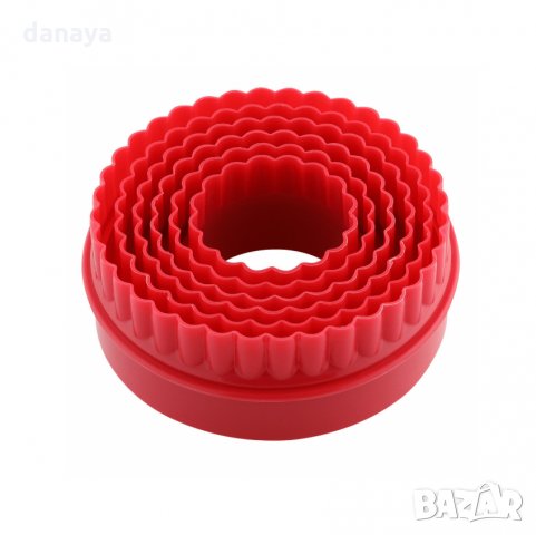 2635 Формички за сладки Сърце Цвете Кръг Квадрат, снимка 6 - Форми - 35257147