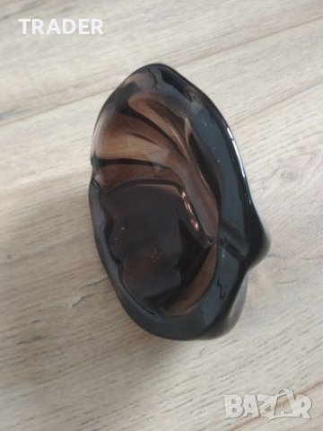 стъклен масивен пепелник , снимка 7 - Колекции - 37895900