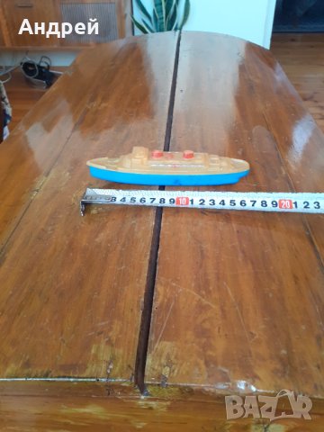 Стара играчка кораб,корабче #2, снимка 3 - Други ценни предмети - 31566155