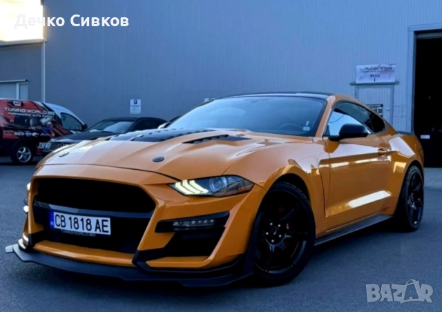 Кола под наем – Ford Mustang GT 5.0 за сватби, балове и събития, снимка 4 - Rent a car - 51601124