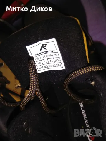 Мъжки високи маратонки Runners Outdoor №44 стелка 285мм, снимка 10 - Маратонки - 47791975