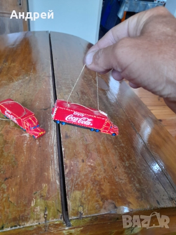 Елхови украшения камиончета Кока Кола,Coca Cola, снимка 3 - Други ценни предмети - 51838500