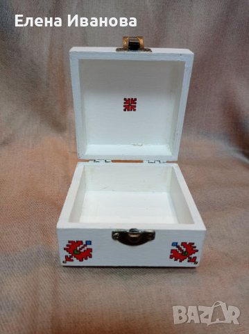 Ръчно изработена кутия с шевици, снимка 3 - Подаръци за жени - 39896543