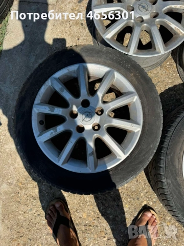 Комплект 4бр. алуминиеви джанти ET37 6.5jx16 за Опел Opel само за 220лв., снимка 3 - Гуми и джанти - 52488580