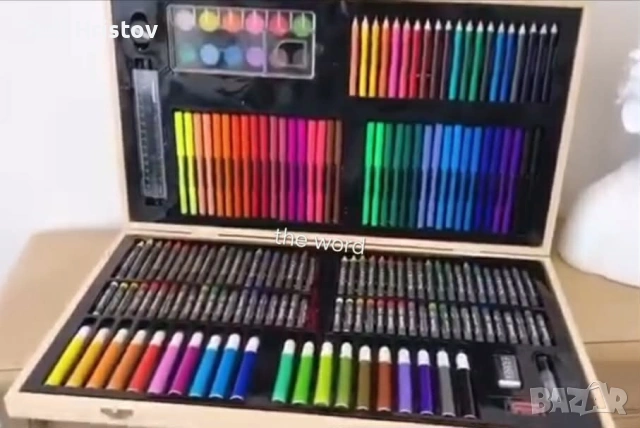 Детски комплект за рисуване - 180 части., снимка 4 - Рисуване и оцветяване - 53919987