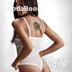 Тюлено боди с дантела Lucia, снимка 5 - Бельо - 48355084