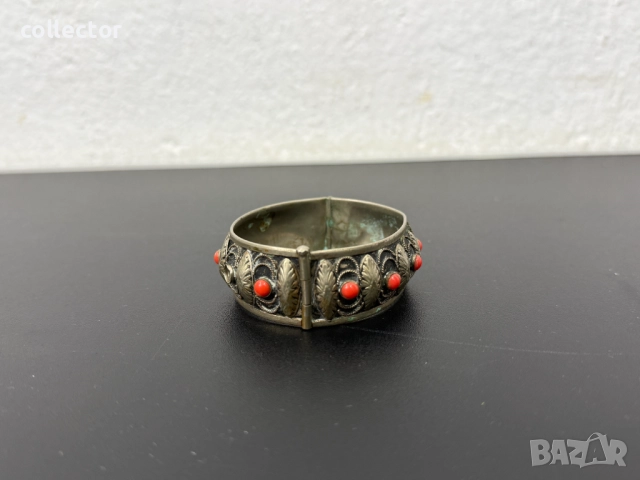 Стара етно / етнографска гривна / възрожденска. №7761, снимка 3 - Антикварни и старинни предмети - 52827041