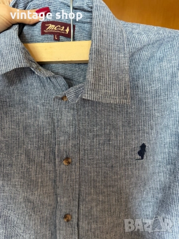 Мъжка риза MCS( Marlboro classics), снимка 6 - Ризи - 54077821