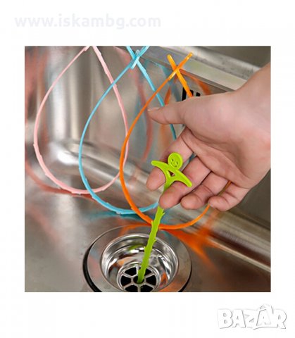 ДЪЛГО ПРИСПОСОБЛЕНИЕ ЗА ОТПУШВАНЕ НА КАНАЛИ - код PVC