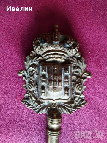 стар бронзов ключ, снимка 2 - Декорация за дома - 29708263