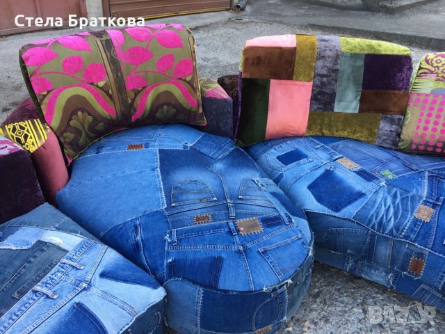 Дънков Диван / Смесен стил , снимка 6 - Дивани и мека мебел - 33875305