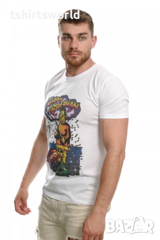 Нова мъжка забавна тениска с дигитален печат HAPPY FISHERMAN -Щастливия Рибар, снимка 6 - Тениски - 37669938