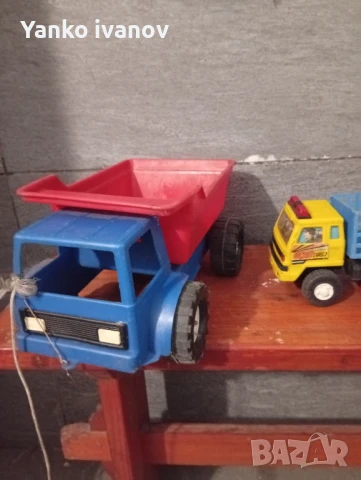 Ретро детски камйони, снимка 2 - Антикварни и старинни предмети - 51292970