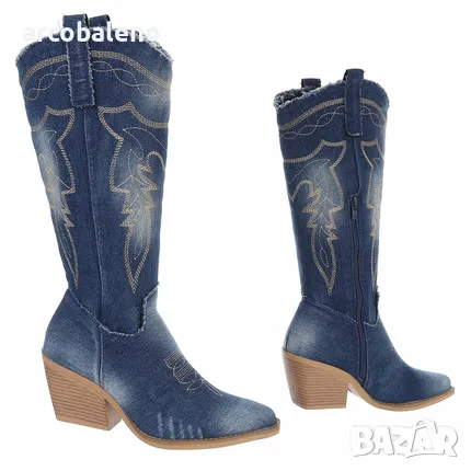Дамски западни и байкърски ботуши, 3цвята , снимка 5 - Дамски ботуши - 49600867