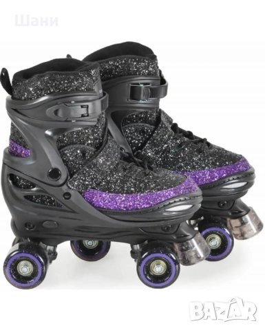 Кънки Byox - Sparkle L (38-41), черни , снимка 2 - Ролери, кънки - 51610363