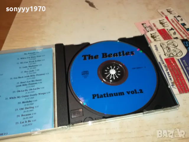 beatles cd-ИДЕАЛЕН ДИСК КАТО НОВ 1912241847, снимка 5 - CD дискове - 48407927