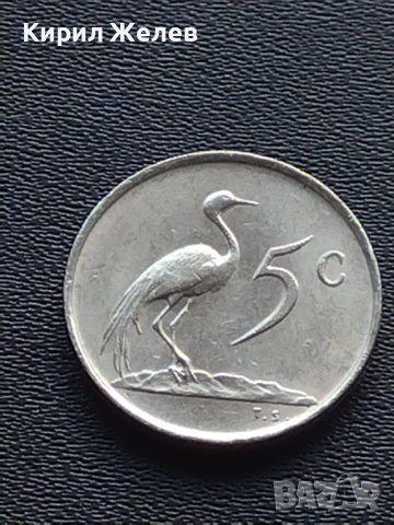 Монета 5 цента 1976г. Африка за КОЛЕКЦИОНЕРИ 40870, снимка 2 - Нумизматика и бонистика - 42775097