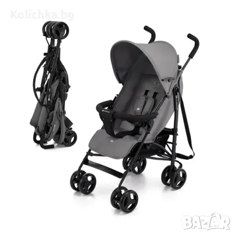 Kinderkraft Бебешка количка Tik Сива NEW023979