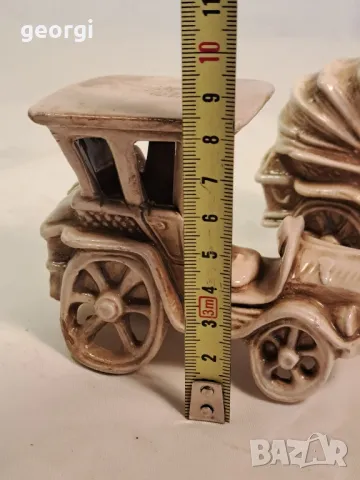 керамични фигури файтони Capodimonte стил 24/5, снимка 7 - Статуетки - 49588458