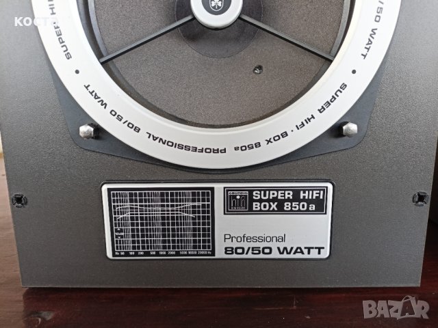 Grundig Super HiFi Box 850a professional, снимка 6 - Тонколони - 35282373