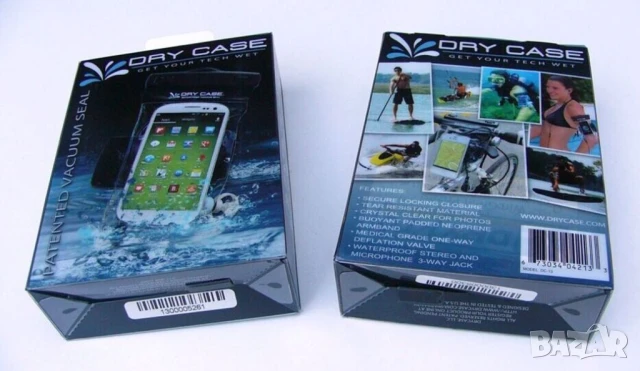 Оригинал DRYCASE К-т Американски Водонепроницаем Вакуумен КАЛЪФ Кейс 165x100мм Телефон Камера БАРТЕР, снимка 15 - Калъфи, кейсове - 50885506