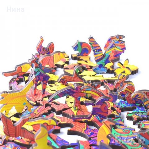 3D Монтесори пъзел Mysterious Fox , снимка 4 - Игри и пъзели - 38728353