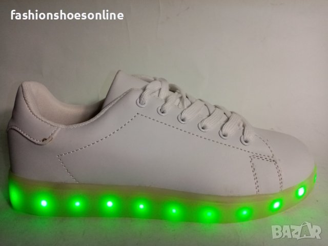 Юношески маратонки със USB зарядно. , снимка 5 - Маратонки - 40428385