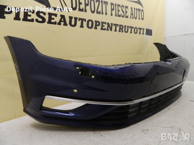 Предна броня VW Golf 7 facelift, 2017, 2018, 2019, 2020, оригинален код 5G0807221FL, снимка 3 - Части - 52063108