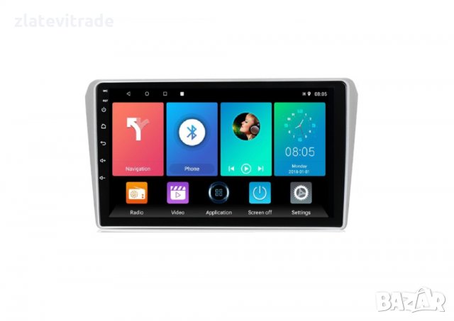 TOYOTA AVENSIS T25 2002-2008 - 9'' Андроид Навигация Android