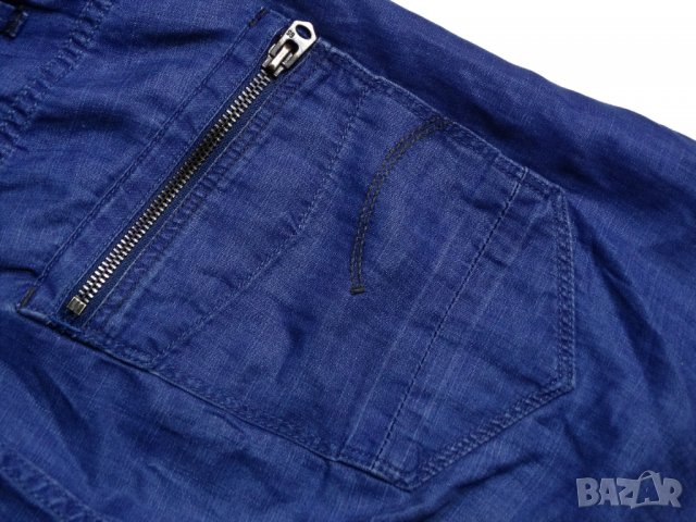 Нов! G-star Raw Riley 3D Sleeveless Suit Дамски Дънков Гащеризон Размер М, снимка 16 - Гащеризони - 37816937