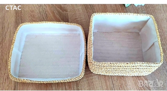 Козметична кутия с капак и нови ,оригинални свещници и Порцеланови чинийки-подложки, снимка 7 - Други стоки за дома - 51355956