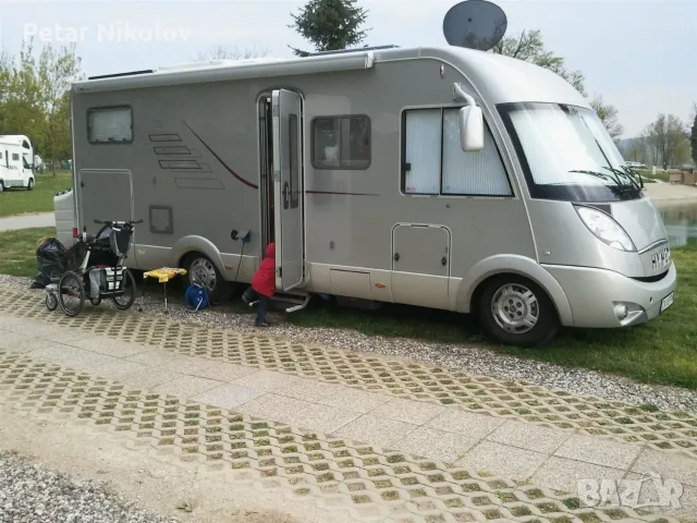 Кемпер HYMER B614 SL Lang 2009 - интегриран клас А, богато оборудван