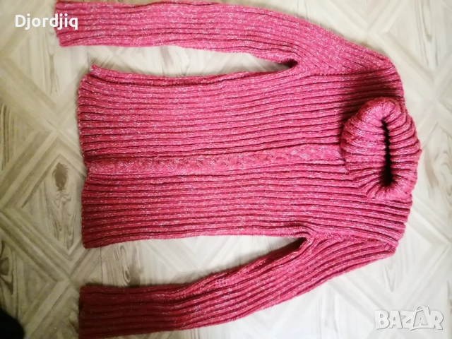 Ръчно плетена блуза, снимка 4 - Блузи с дълъг ръкав и пуловери - 48328841