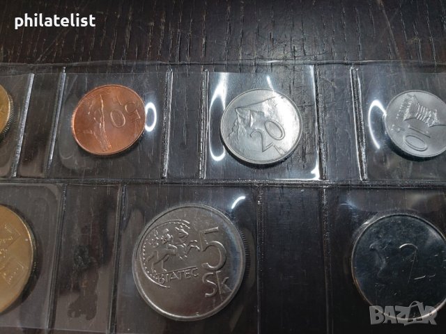 Словакия - Комплектен сет, снимка 3 - Нумизматика и бонистика - 42477835