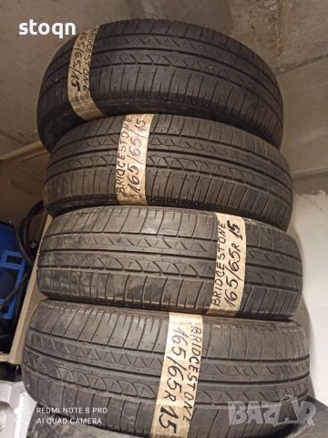 4бр.летни гуми 165/65/15, снимка 2 - Гуми и джанти - 54166874