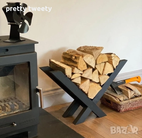 Метална стойка за дърва по поръчка 