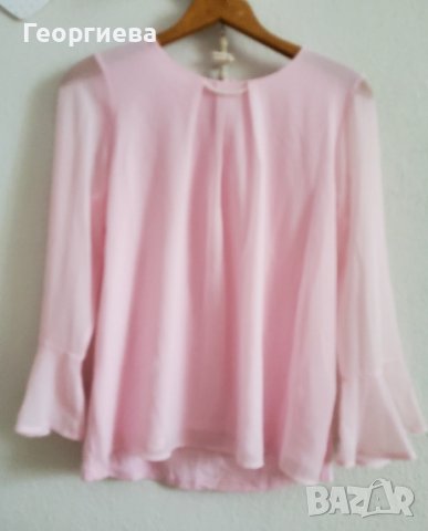 Красива блуза в нежен розов цвят , снимка 1