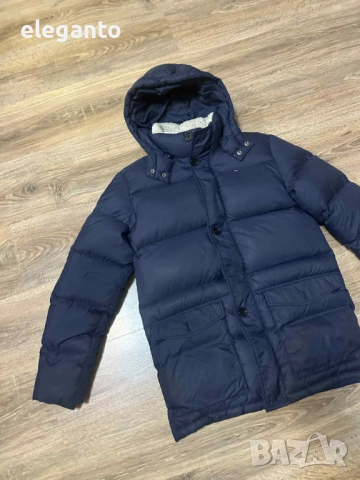Мъжка зимна пухена парка Tommy Hilfiger Essential  Down Jacket , S размер, снимка 5 - Якета - 52238430