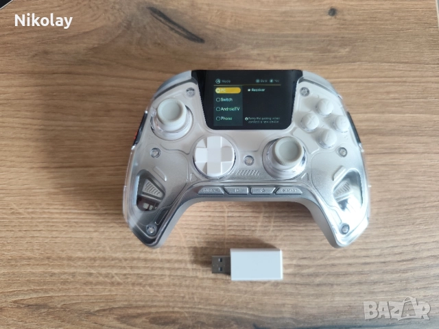 Продавам чисто нов контролер с интерактивен дисплей (черен), снимка 9 - Аксесоари - 52546774