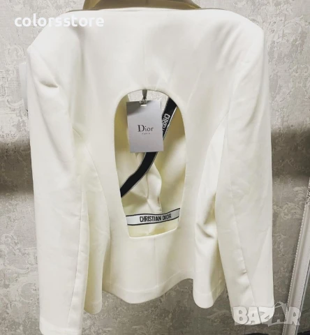 Луксозно бяло сако Cristian Dior/BR94c, снимка 3 - Сака - 51257704