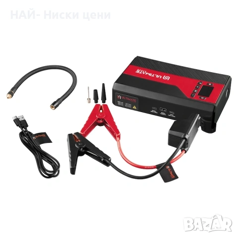 Стартерно устройство с компресор MY PROJECT MPPK 10 H5, 14 Ah, С функция външна батерия 8400mah, LED