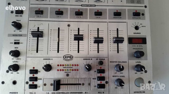 Музикален миксер Behringer DJX-700, снимка 4 - Ресийвъри, усилватели, смесителни пултове - 38481998