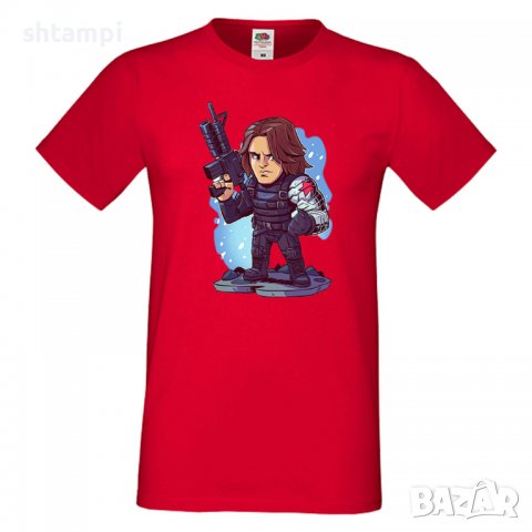 Мъжка тениска Marvel Winter Soldier  Игра,Изненада,Подарък,Геймър,, снимка 7 - Тениски - 36791855