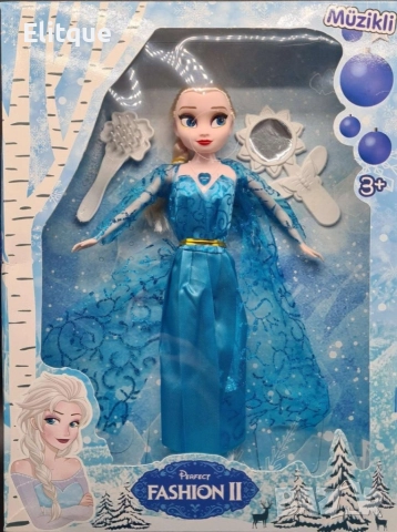 Музикална кукла елза с аксесоари, снимка 3 - Кукли - 52800192